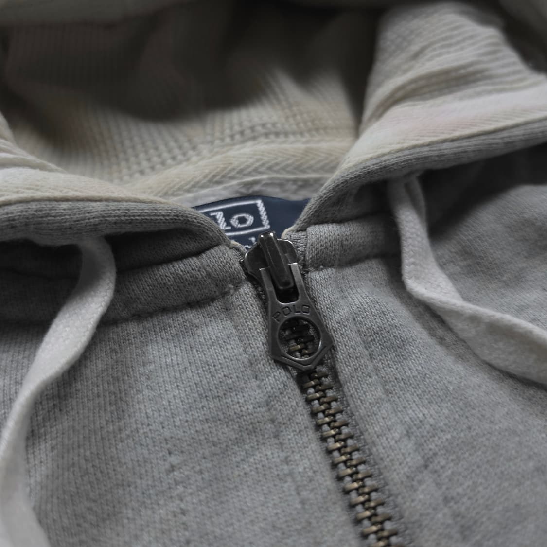 폴로 랄프로렌 포니 로고 써멀 스웻 후드집업 (L) 상품이미지5