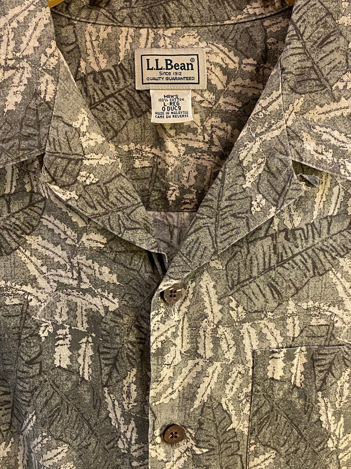 L.L.Bean 하와이안 셔츠 상품이미지4