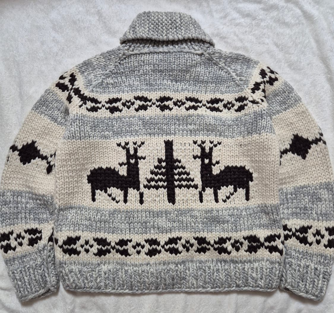 Canadian sweater 사슴 패턴 캐나다 코위찬ML 상품이미지3