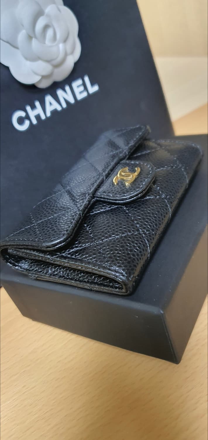 샤넬 캐비어 클똑 카드지갑/지갑 새상품급 정품(감정O) 상품이미지6