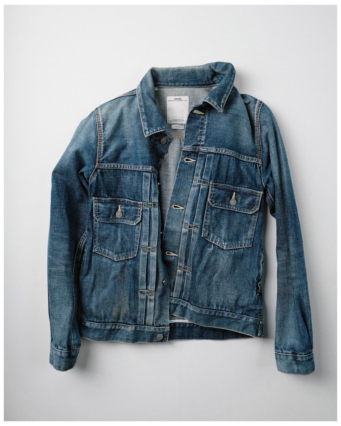 비즈빔 ss 101 JKT 데미지드 자켓 2사이즈 (추천 55-66) 상품이미지1