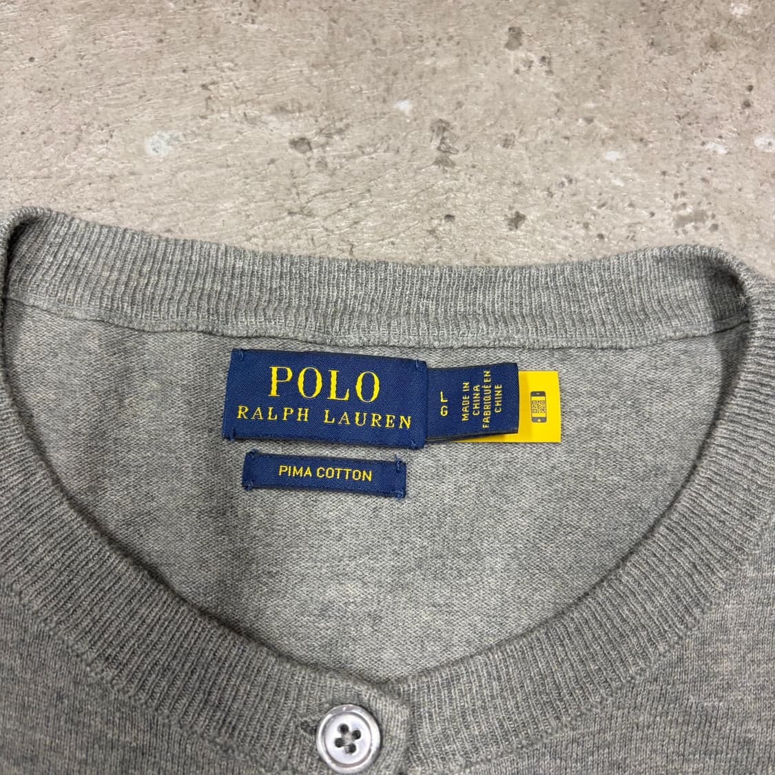 폴로 피마 코튼 가디건[2400] 상품이미지6