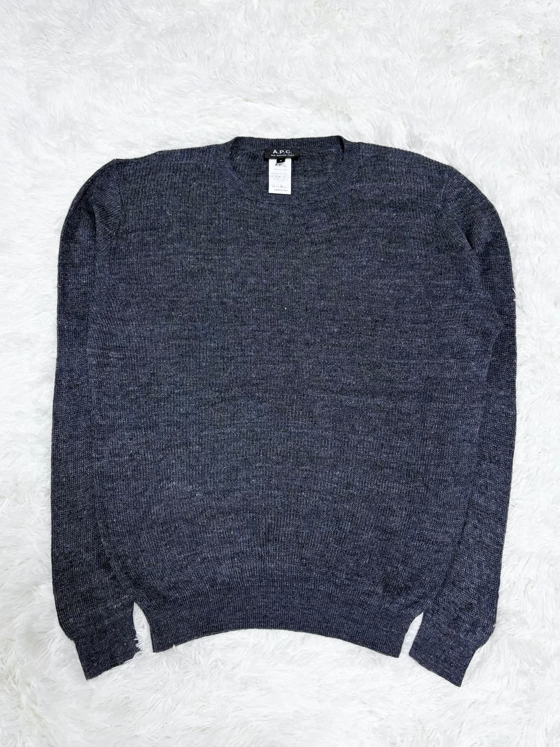 A.P.C 아페쎄 그런지 오버핏 라운드 니트  상품이미지3