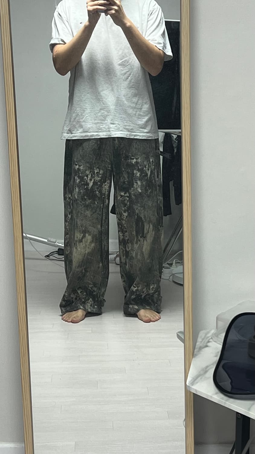 콰스 카모 뱀피 팬츠 상품이미지5