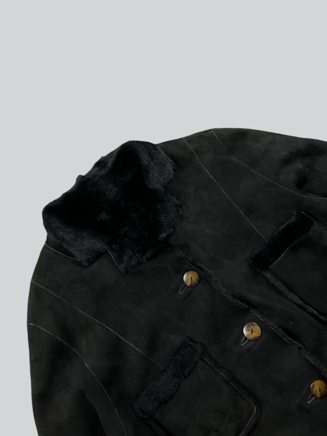 Vintage 양가죽 퍼 자켓  상품이미지2