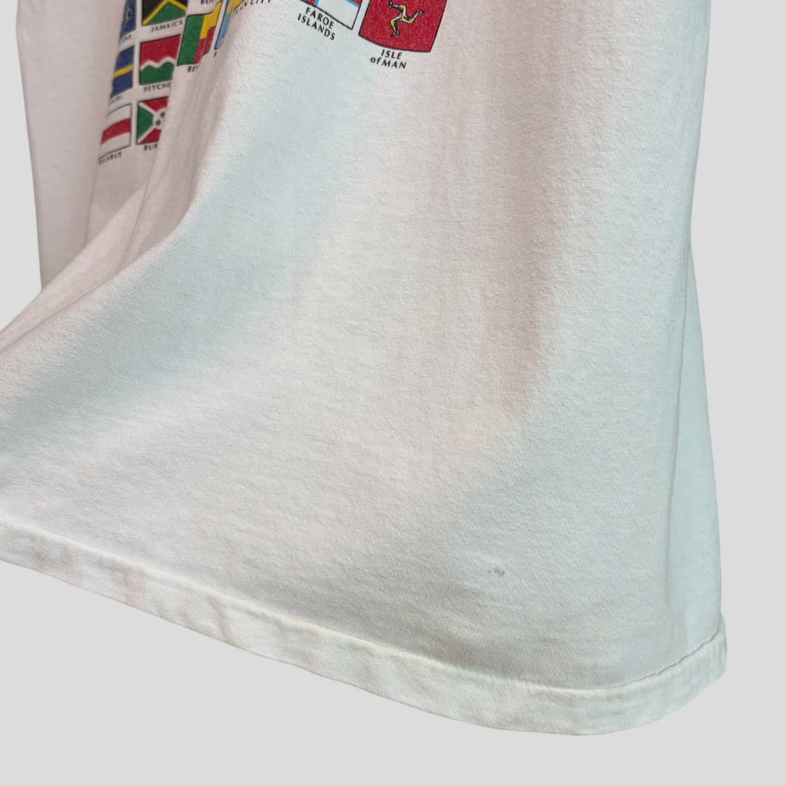 (L)Oneita 오네이타 빈티지 국기 반팔티셔츠 상품이미지5