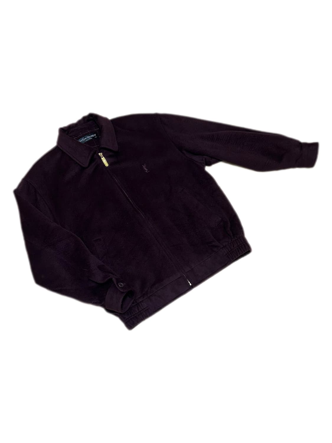 입생로랑 뿌르 옴므 딥퍼플 캐시미어 집업 자켓 상품이미지2