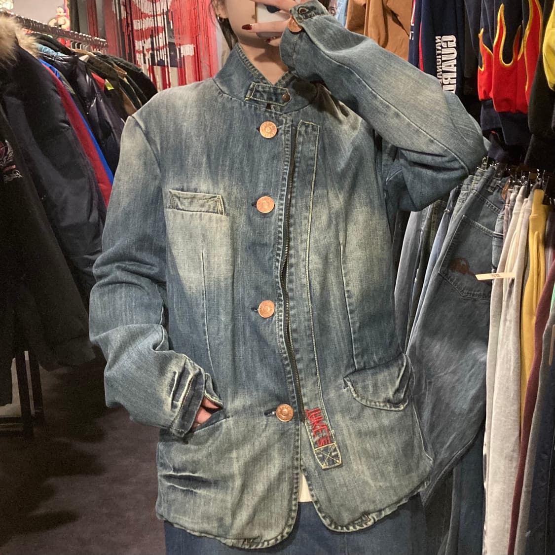 [IM]  테이크 투 데님 워싱 자켓 연청 상품이미지4