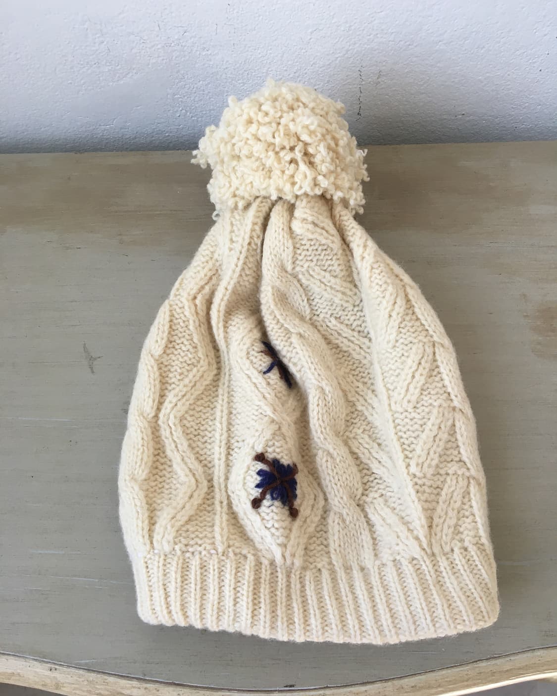  stitch point pom knit beanie 상품이미지6