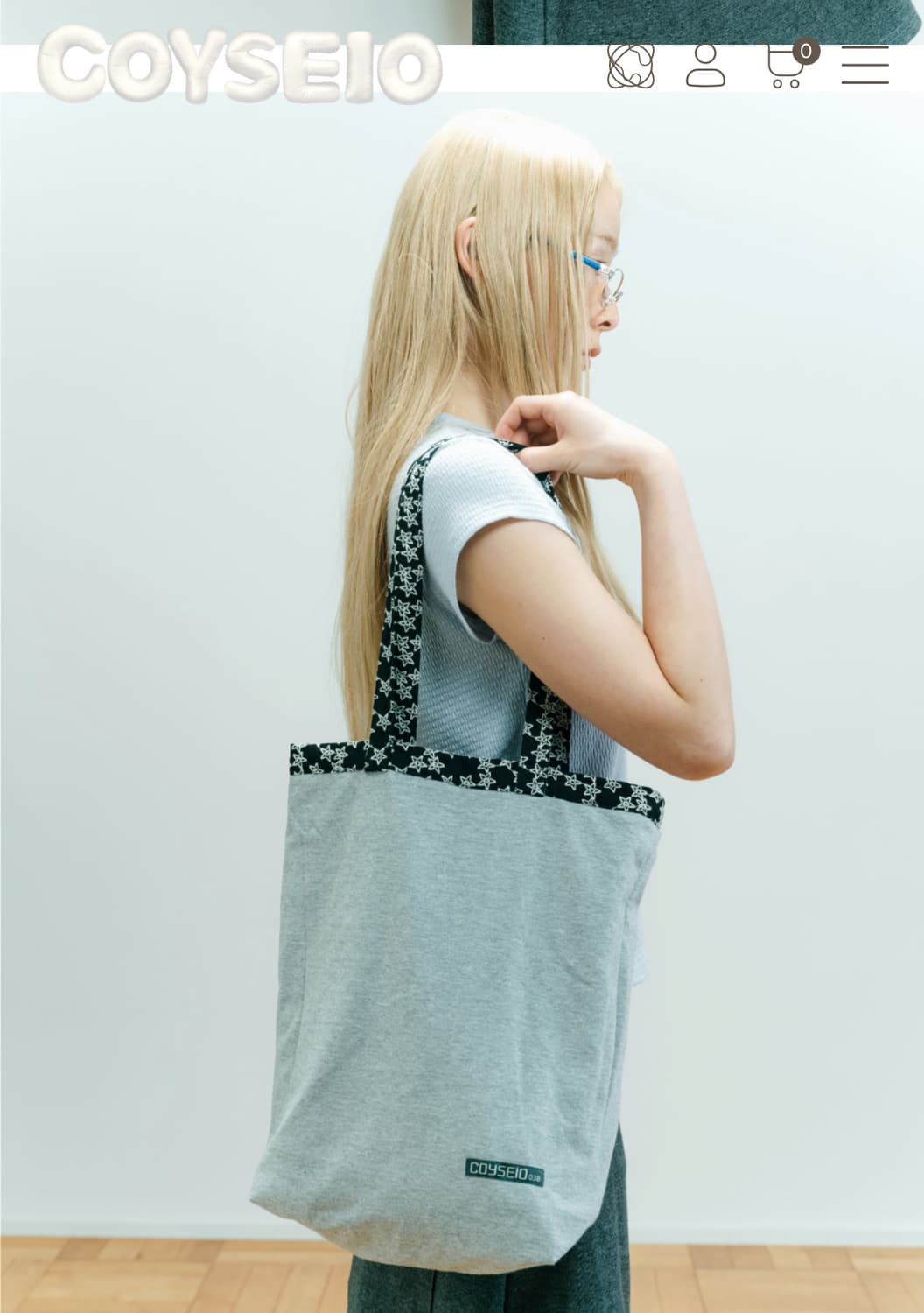 코이세이오038 리버스 에코백 블랙 상품이미지3