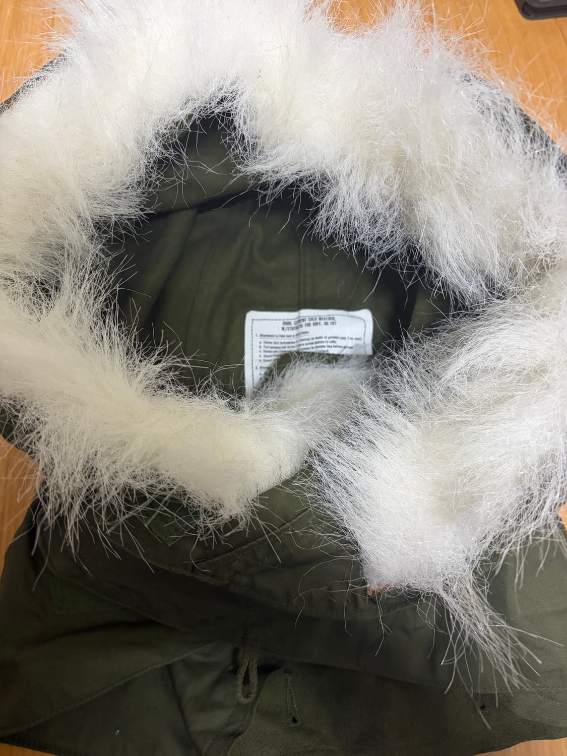 M65 피시테일 후드 NOS 상품이미지1