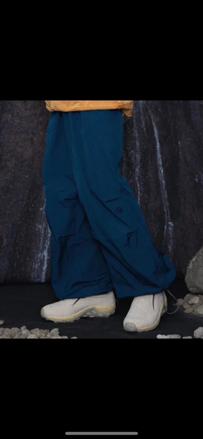 트래블 메탈 나일론 팬츠 피코크 S 상품이미지3