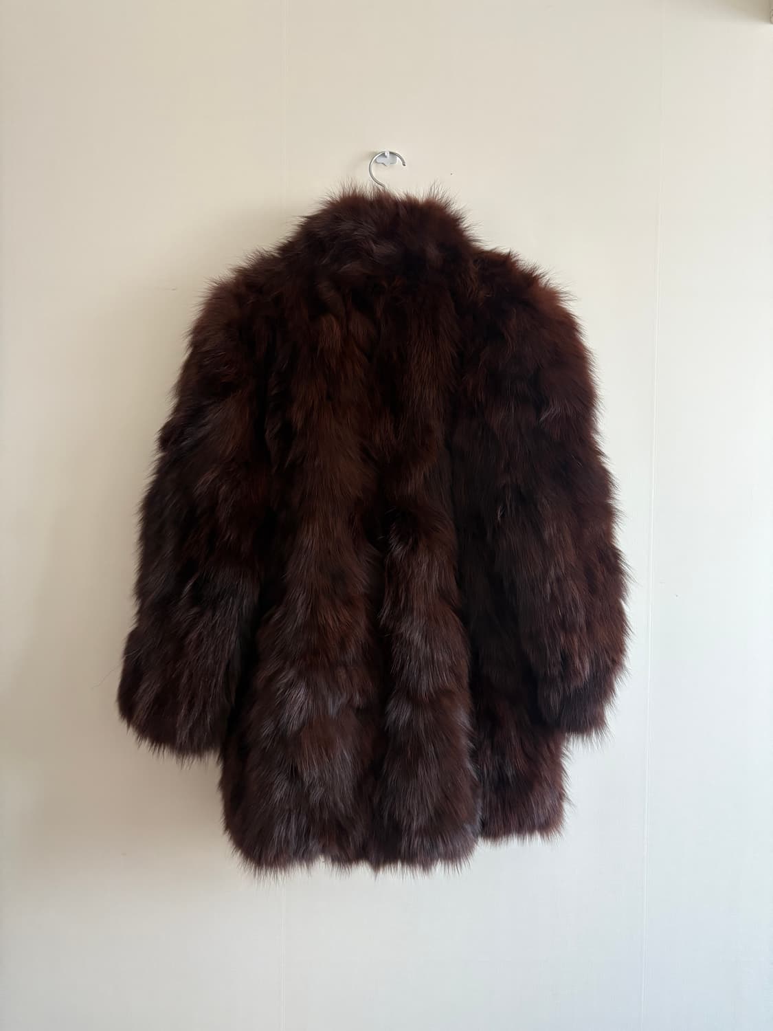 브라운 리얼 폭스자켓 상품이미지2