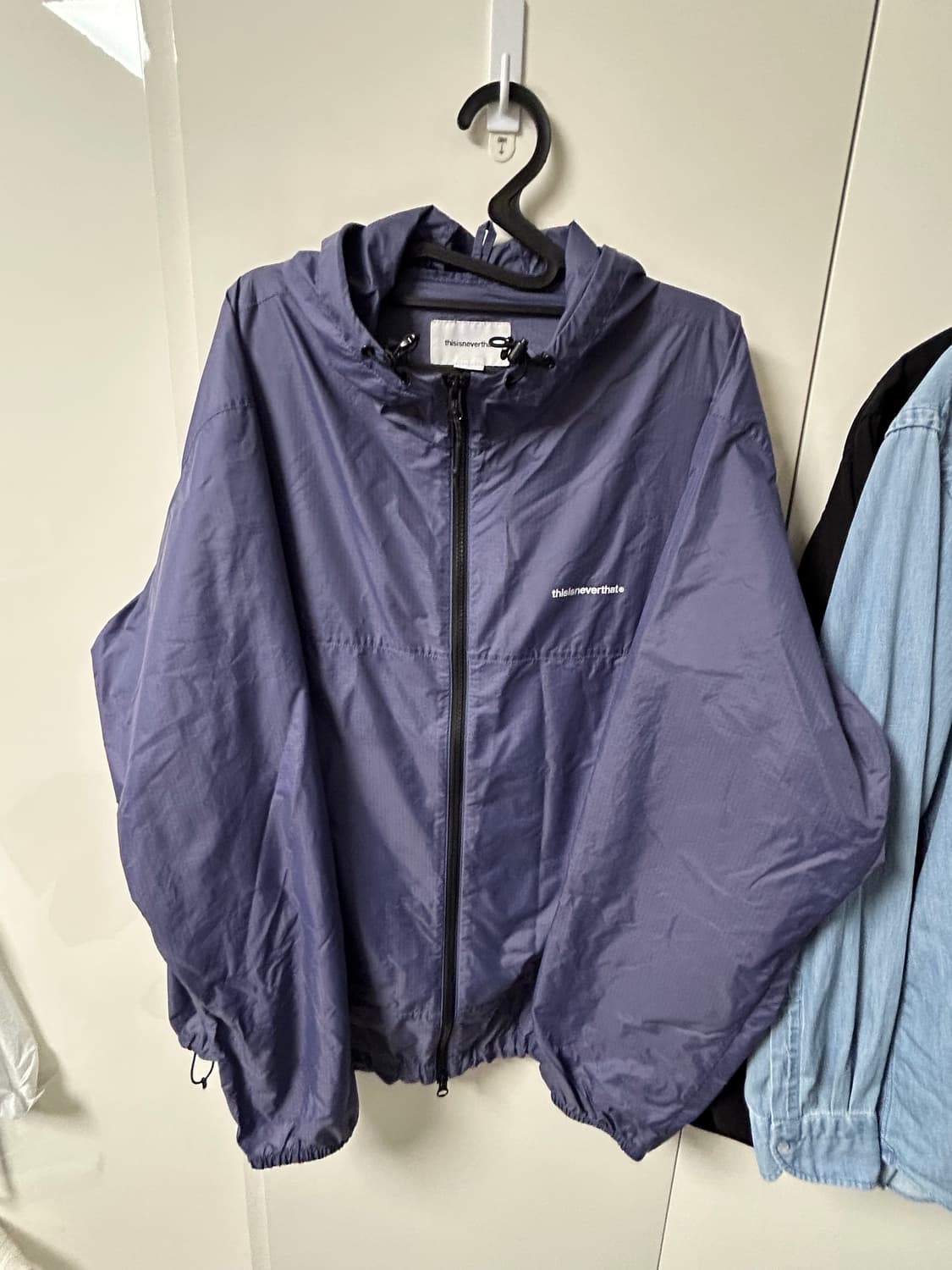 디스이즈네버댓 T-Light 자켓 바람막이 바이올렛 L 상품이미지2