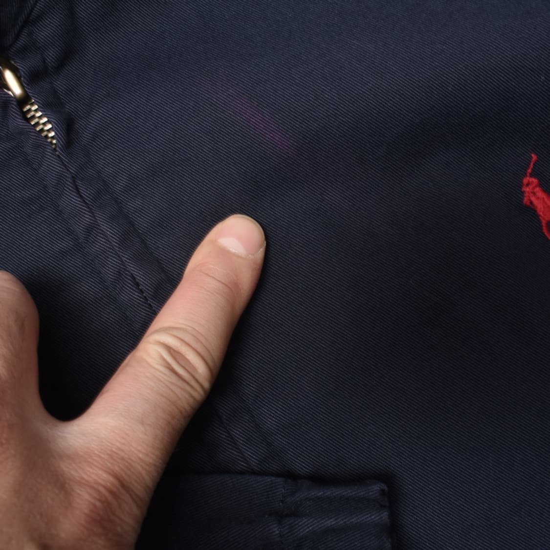 00s 두산 폴로 랄르로렌 블루종 자켓 헤링턴 점퍼 상품이미지6