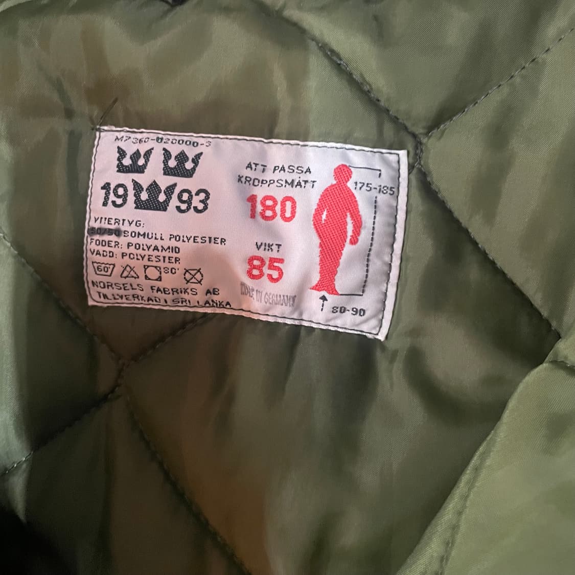 오리지날 스웨덴군 M-90 상품이미지3