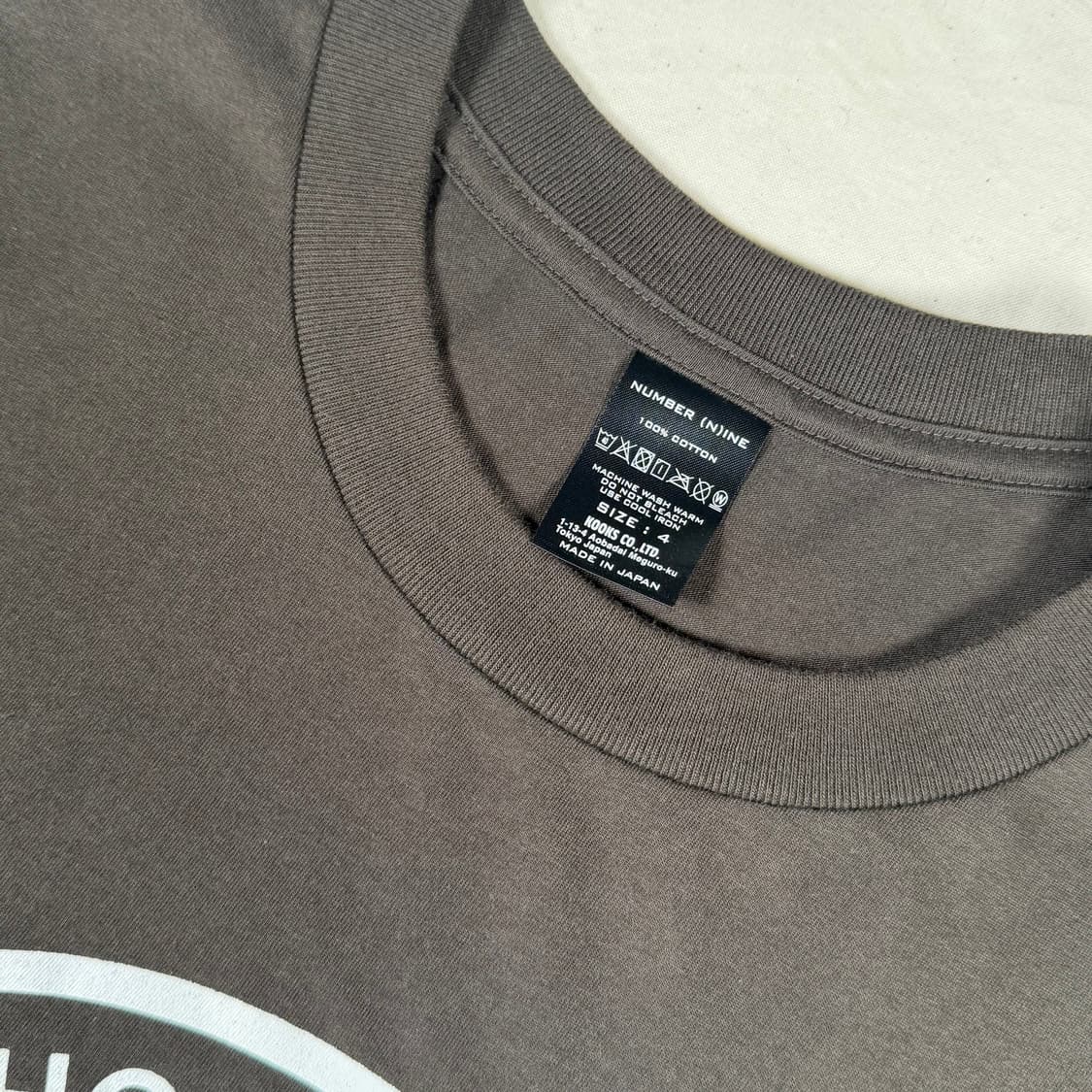 넘버나인 비주얼 코미디 스컬 반팔 티셔츠 반팔티 상품이미지2