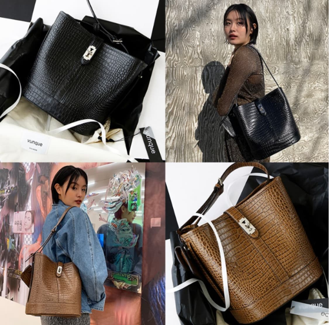 분크 에끌라 페스토네바스켓M 백 상품이미지2