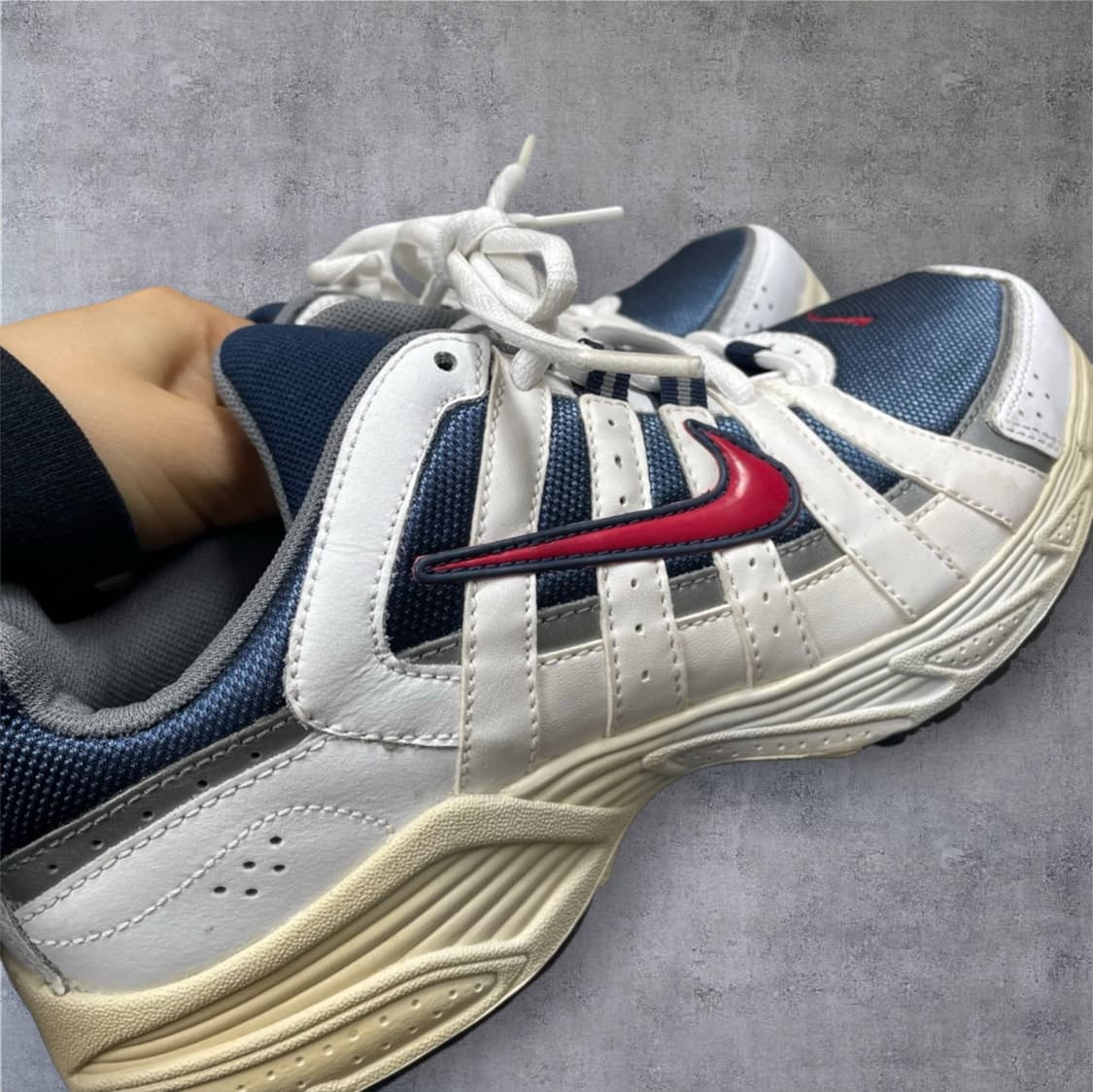 나이키 Nike 네이비 화이트 어드밴티지 레트로 러닝 스니커즈 250 상품이미지9