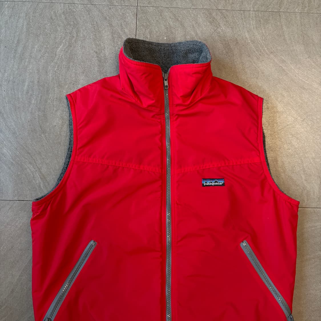 80s patagonia 80년대 생산 파타고니아 쉘드 베스트 자켓 상품이미지3