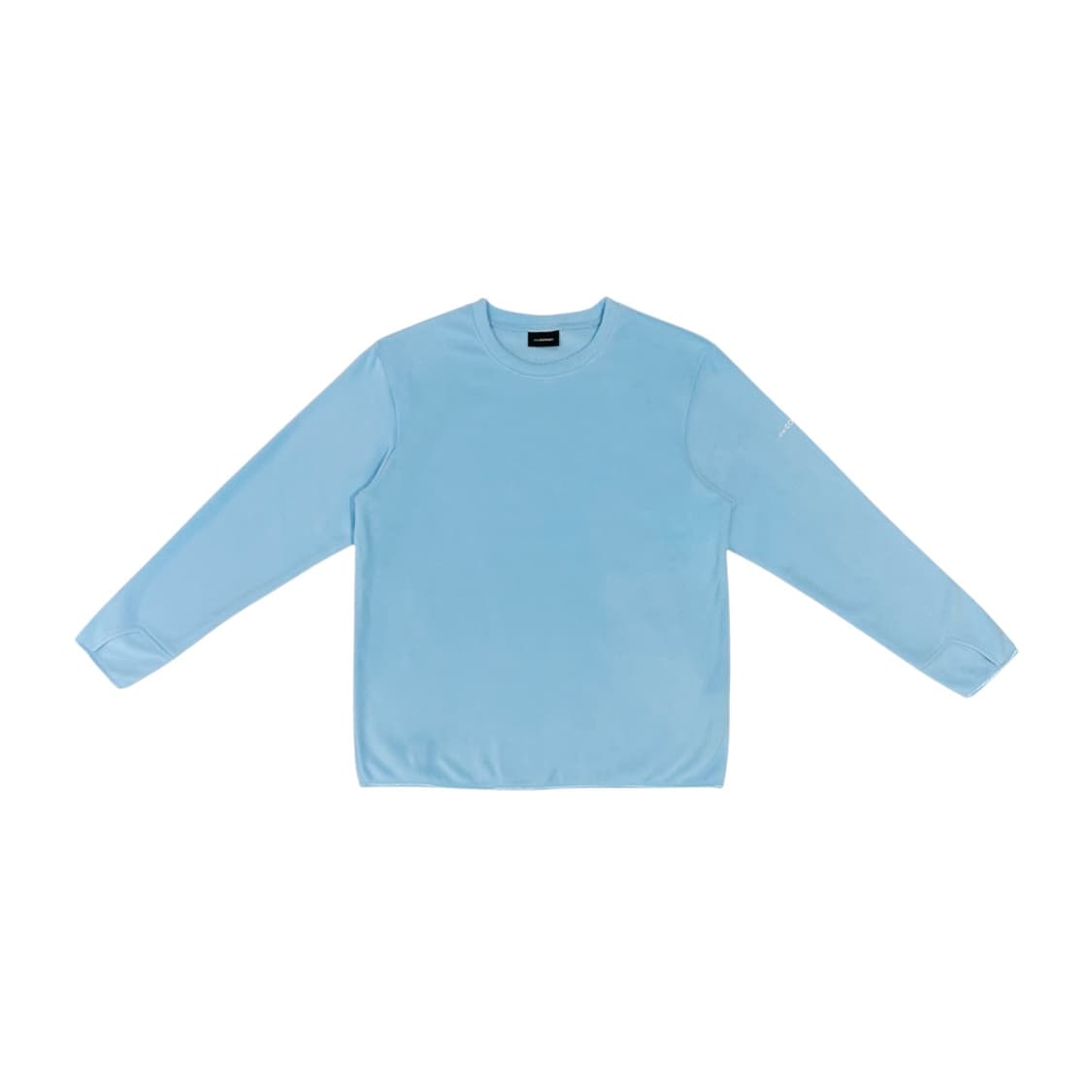 지초이컴포트 25-004 플리스 롱슬리브 스카이블루 2 상품이미지1