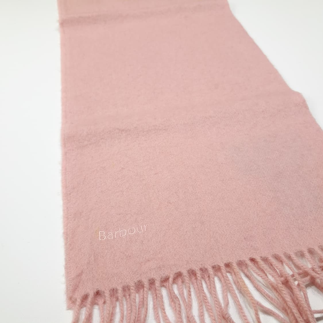 MX647 바버 램스울 연핑크 머플러 목도리 상품이미지6