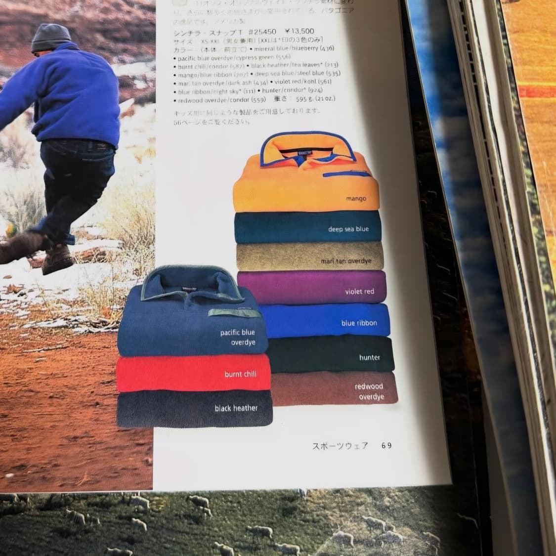 90s 미제 빈티지파타고니아 신칠라 스냅티 청록 블루 M 상품이미지10