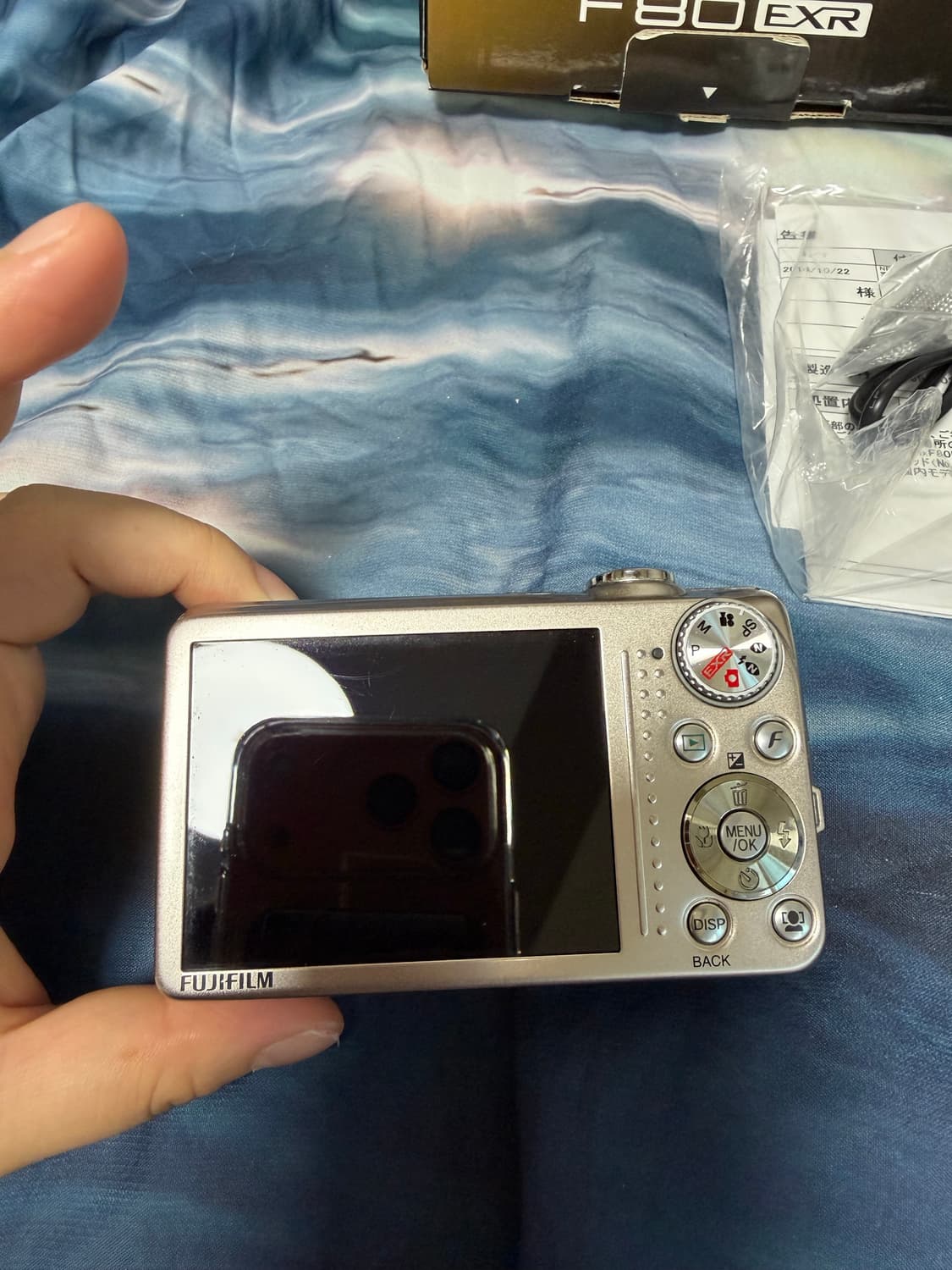 후지필름 파인픽스 f80exr 실버 커메라 미품박스셋🤍✨ 상품이미지4