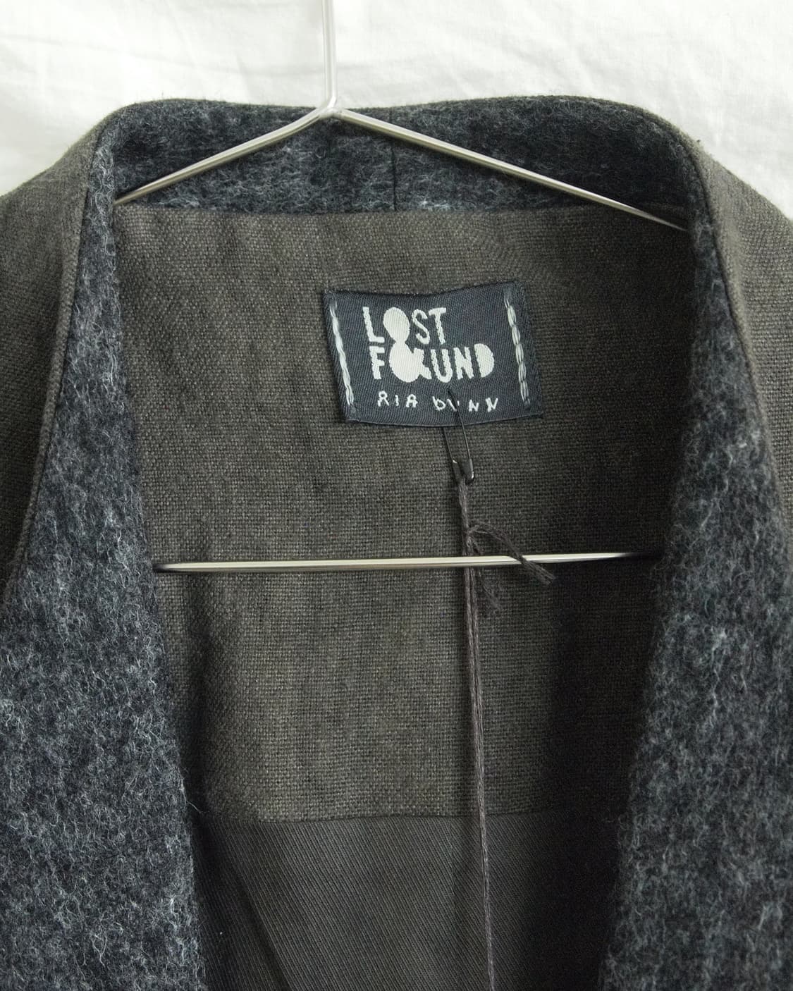 new* lost&found by ria dunn 아티저널 헴프 코트 상품이미지8