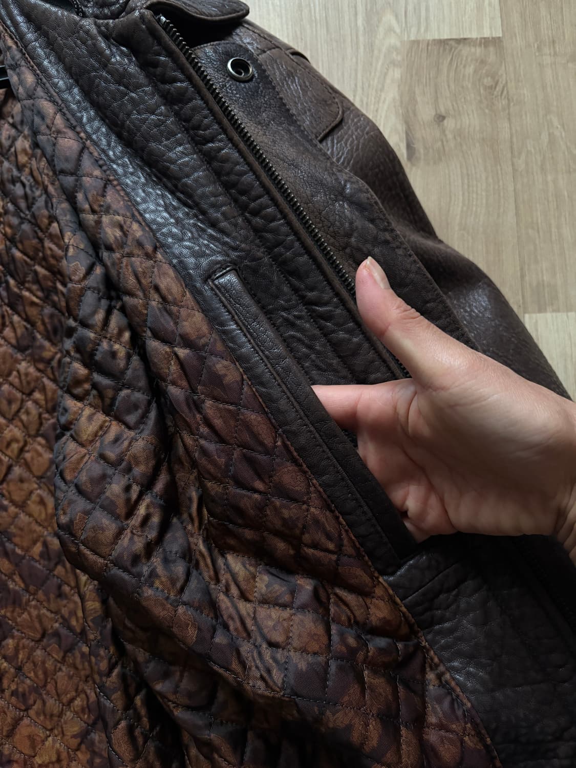 리얼 레더자켓 상품이미지5