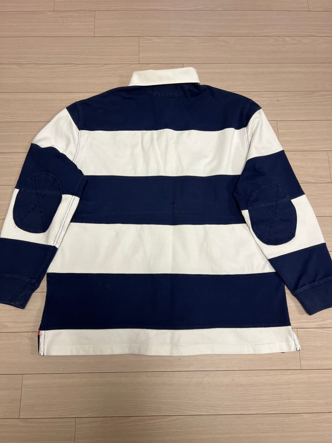폴로 랄프로렌 럭비티 셔츠 네이비 화이트 스트라이프 / XL 상품이미지2