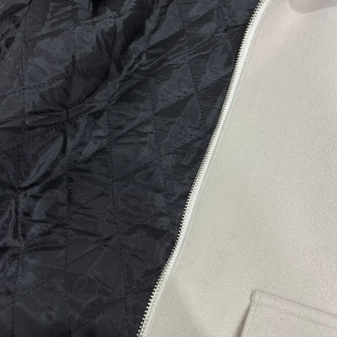 [새상품] 모직 투웨이 누빔자켓 2컬러 상품이미지3