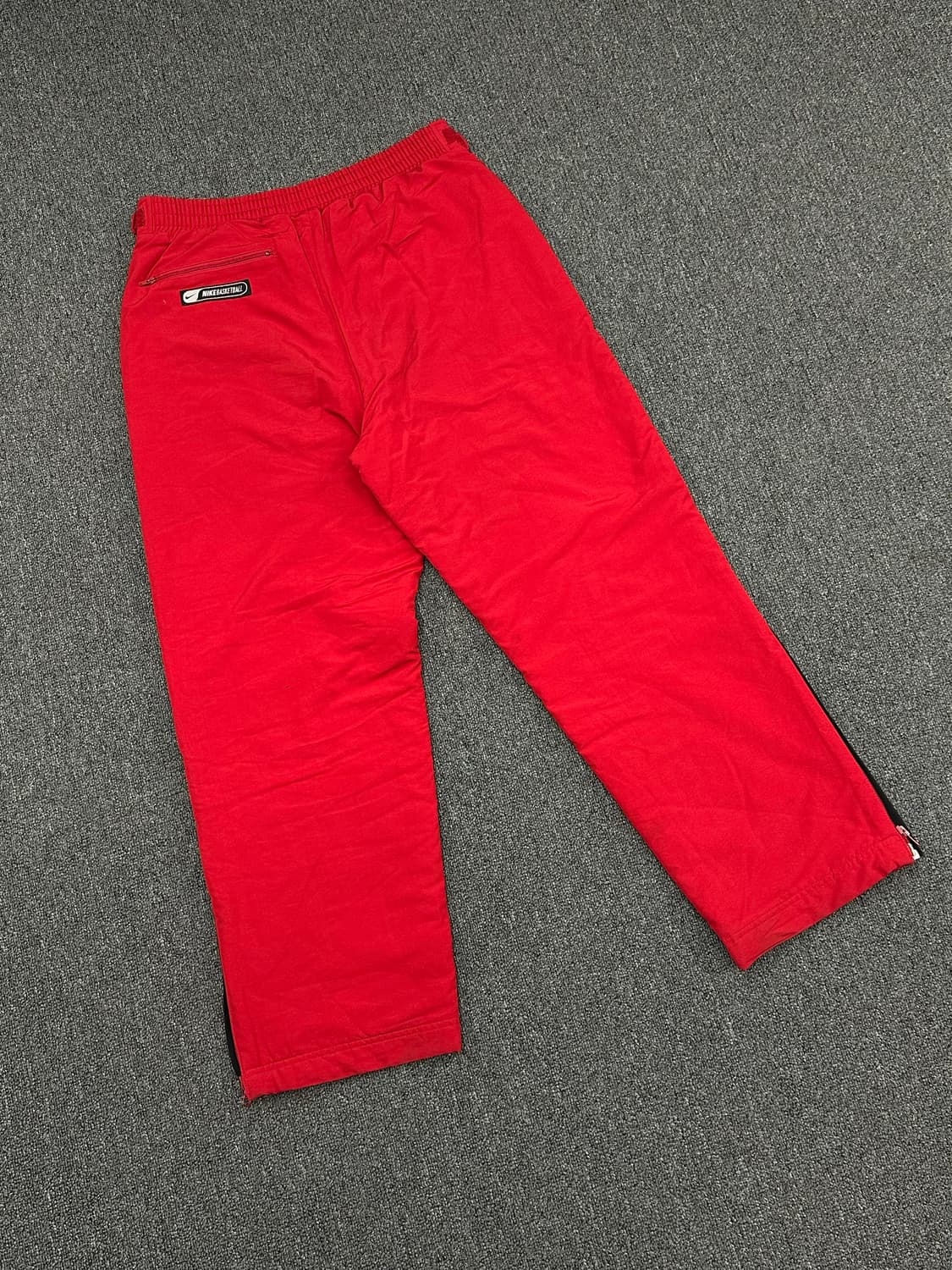 M)나이키 Nike 바스켓볼 사이드절개 빈티지 트랙 패딩 팬츠 상품이미지2