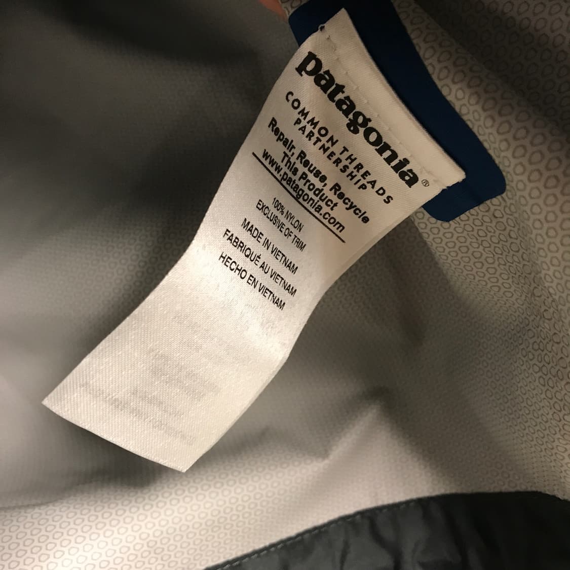 파타고니아 바람막이 자켓 XS(W) 상품이미지6