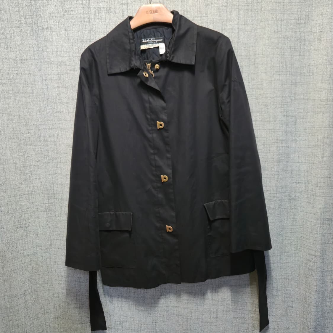 살바토레 페라가모 블랙 퀄팅  자켓  상품이미지1