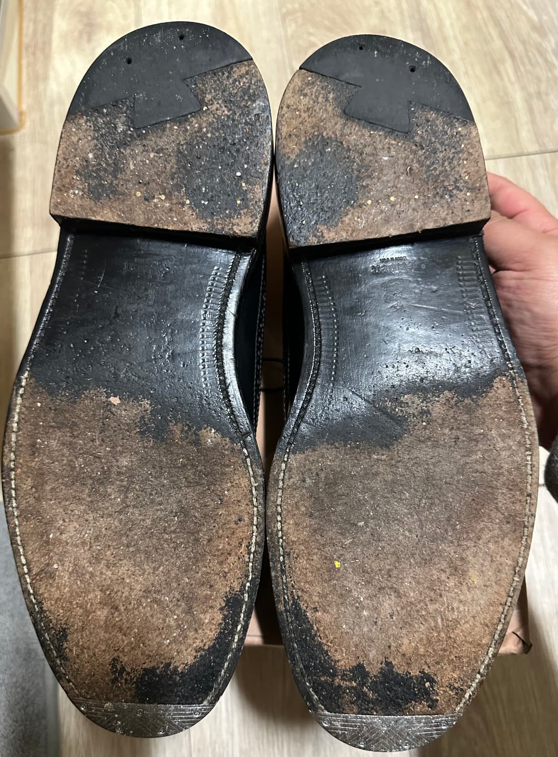 알든9751 코도반 블랙 8.5D 상품이미지4