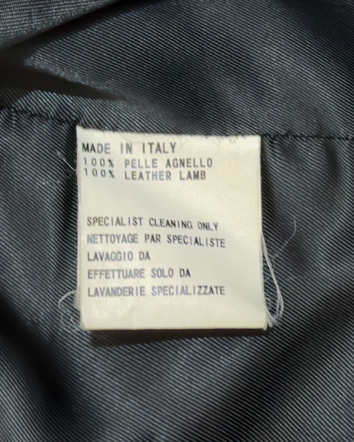 딕 비켐버그 2004S/S 램 레더 크롭 자켓 상품이미지5