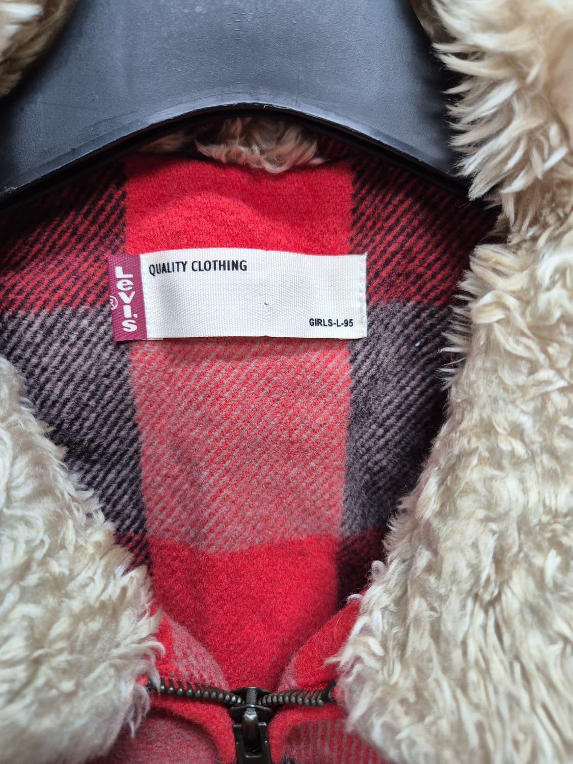 리바이스 y2k 양털자켓 상품이미지2