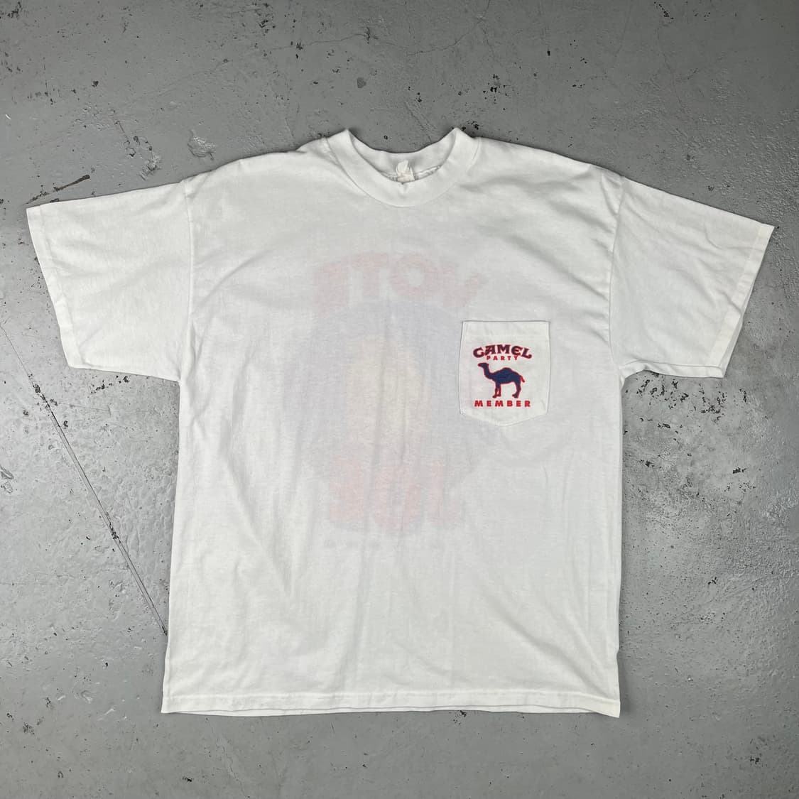 빈티지 Camel 1992 Vote Joe 포켓 반팔티 상품이미지2