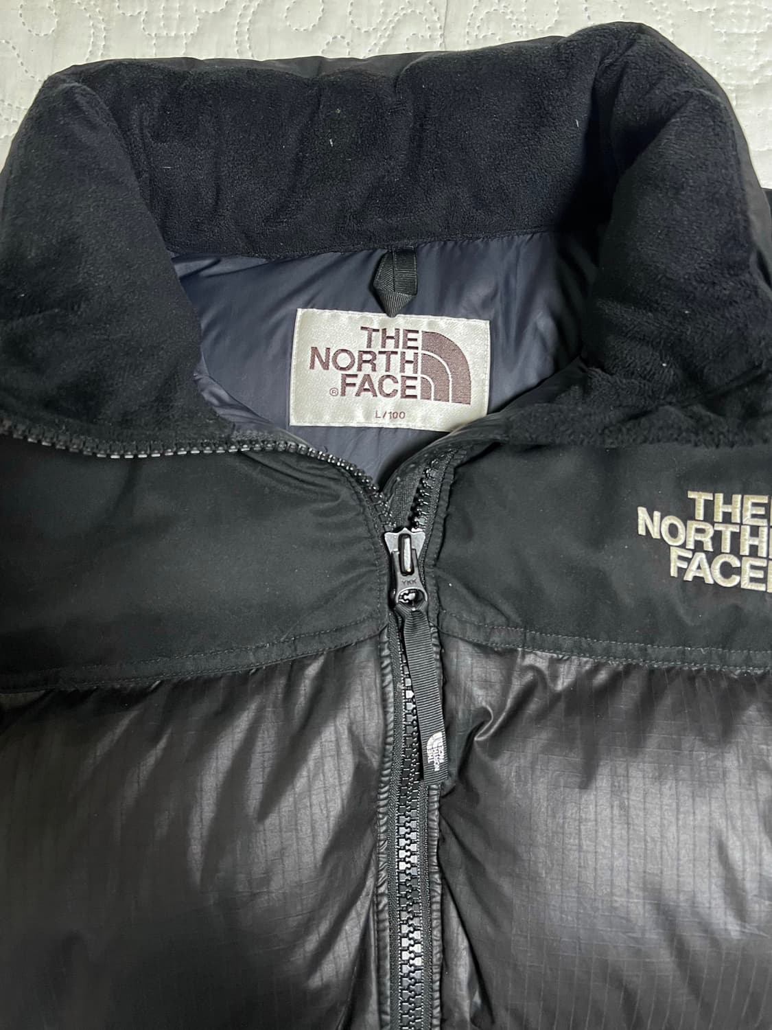 [블랙/L] 노스페이스 화이트라벨 노벨티 눕시 다운 자켓 상품이미지4