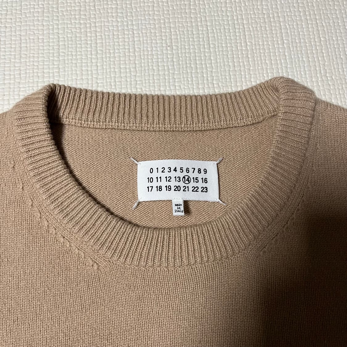 마르지엘라 니트 베이지 상품이미지4