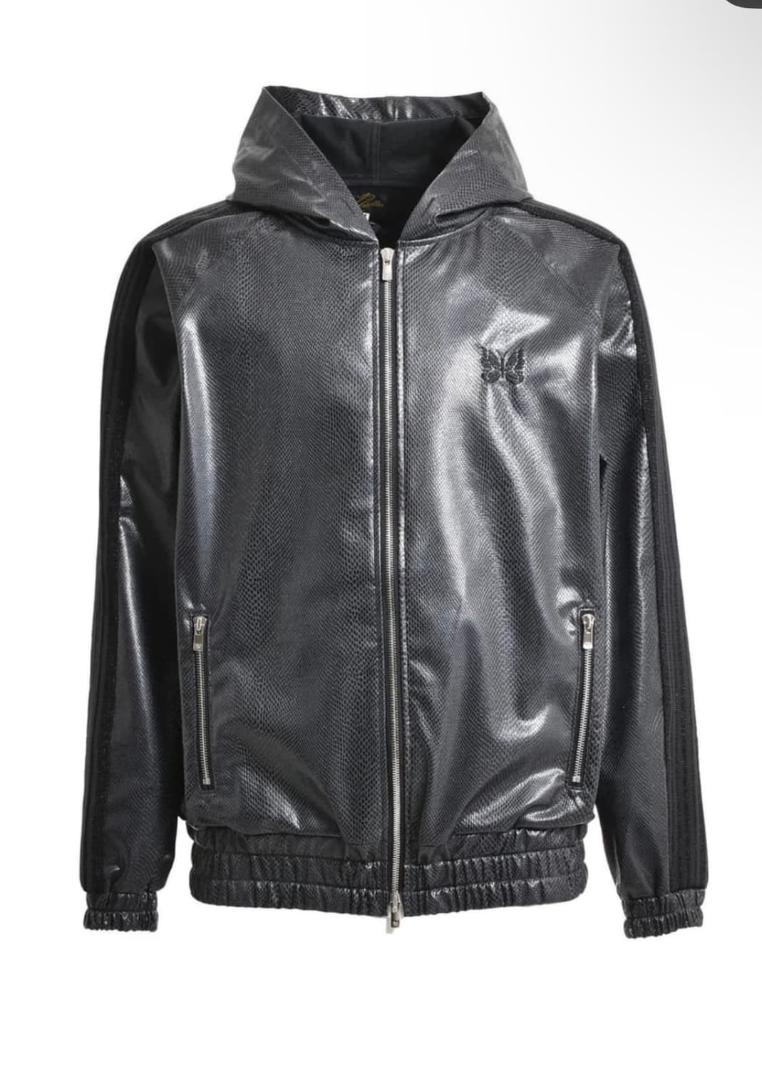 needles x nubian 별주 트랙 후드집업 상품이미지2