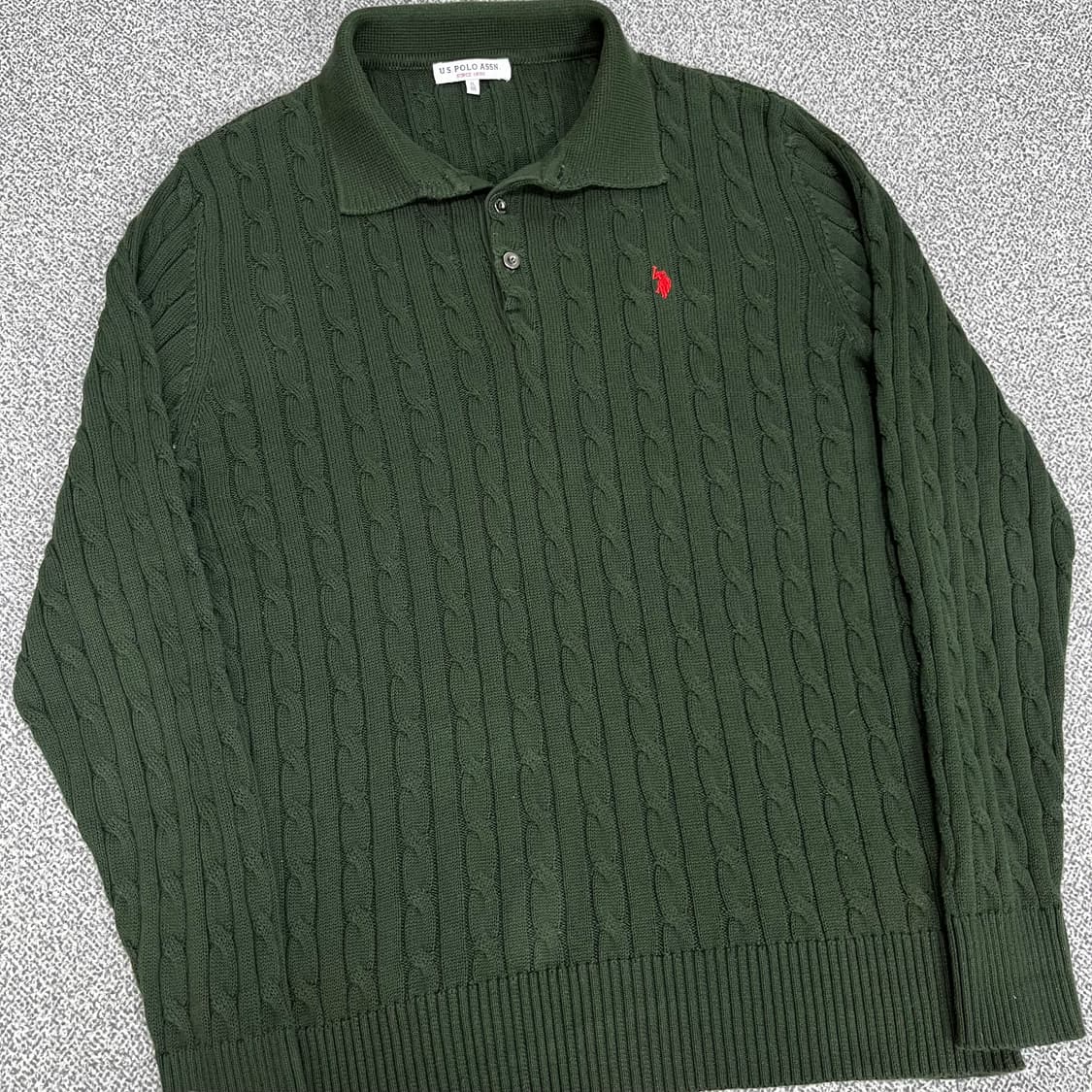 <US 폴로 에센 스웨터 니트> No.1391 상품이미지6