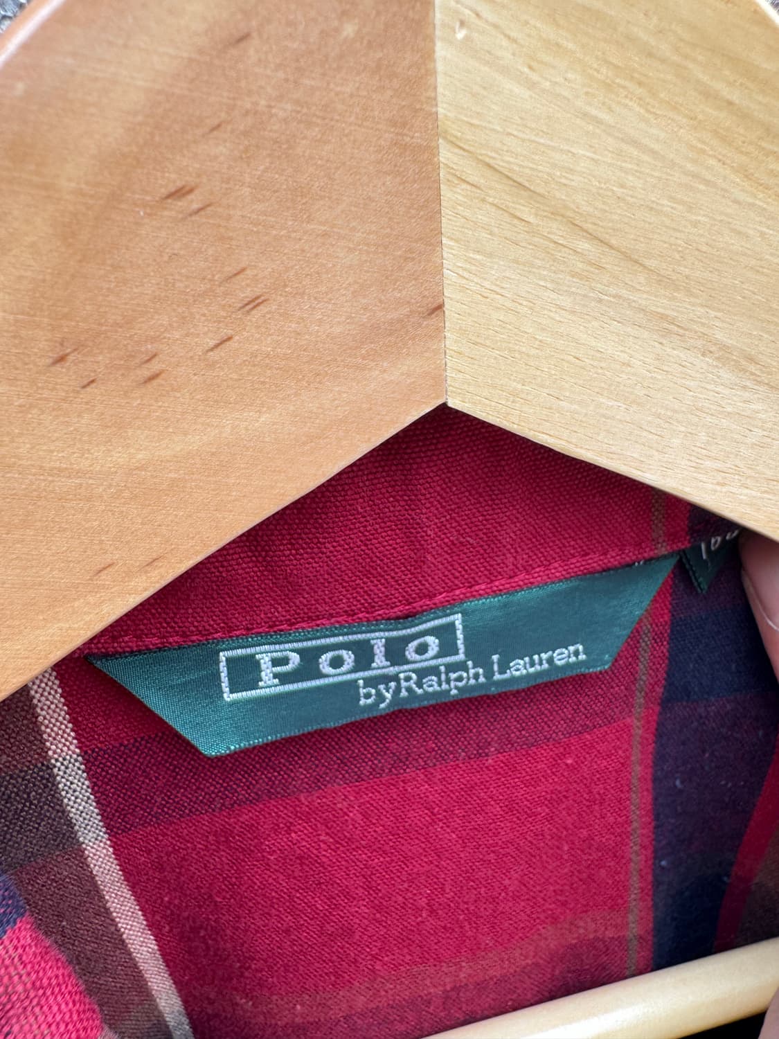 90s 폴로 랄프로렌 빈티지 체크 스윙톱 워크 자켓 상품이미지3