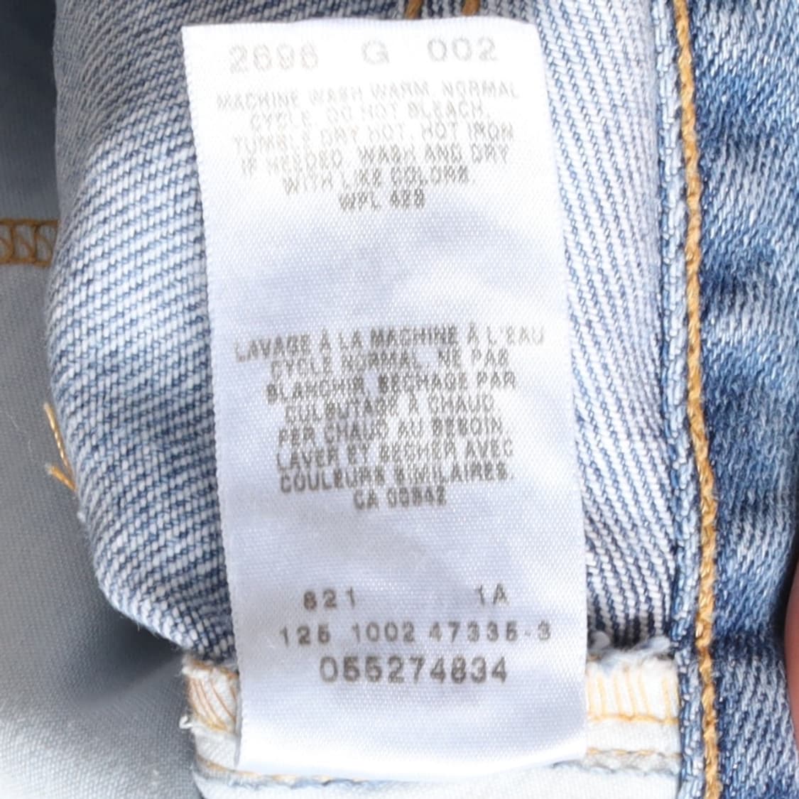리바이스 Levi's Low Rise Boot Cut Denim Pant 상품이미지10