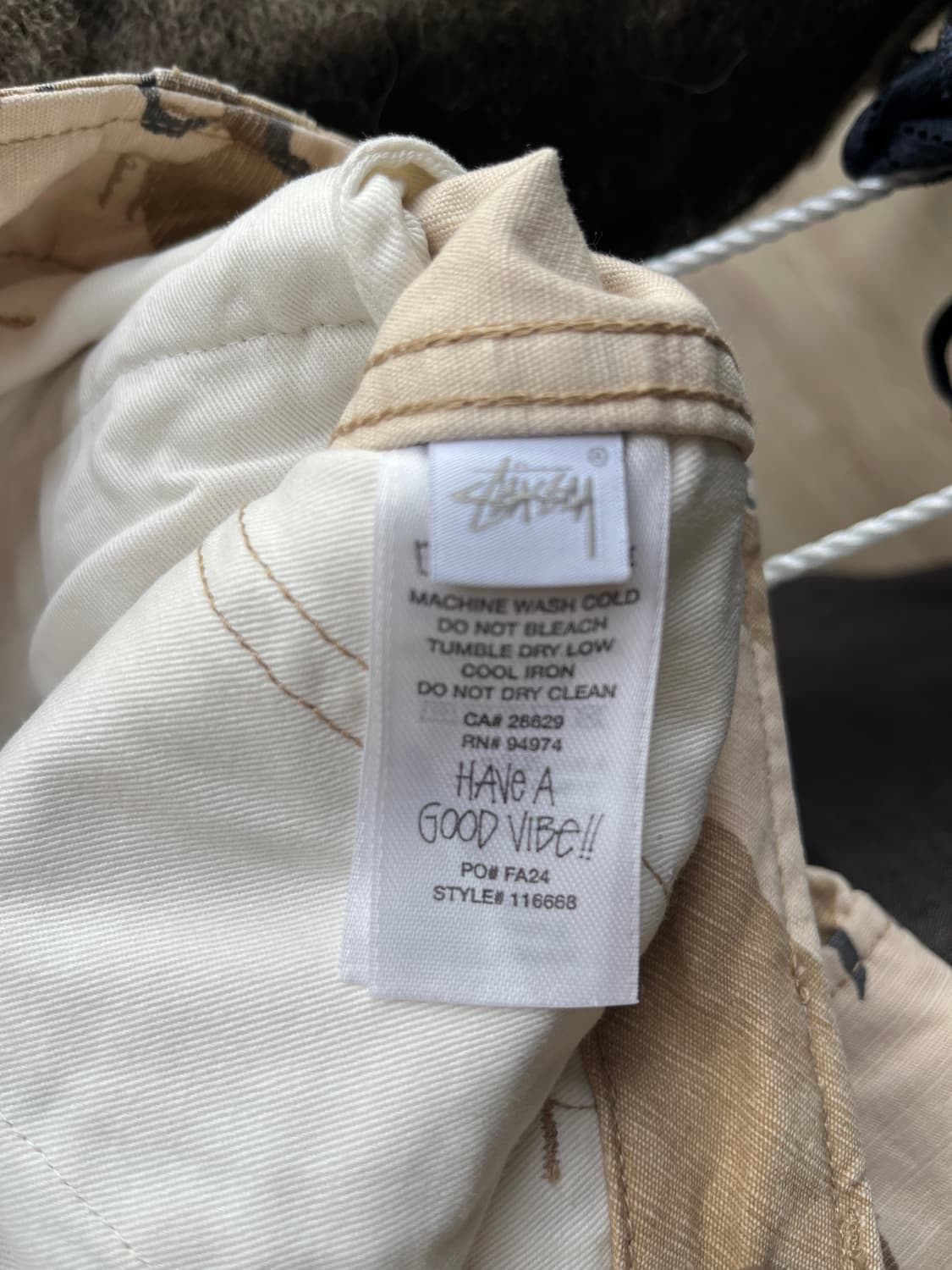 Stussy ripstop military cago desert camo 상품이미지8