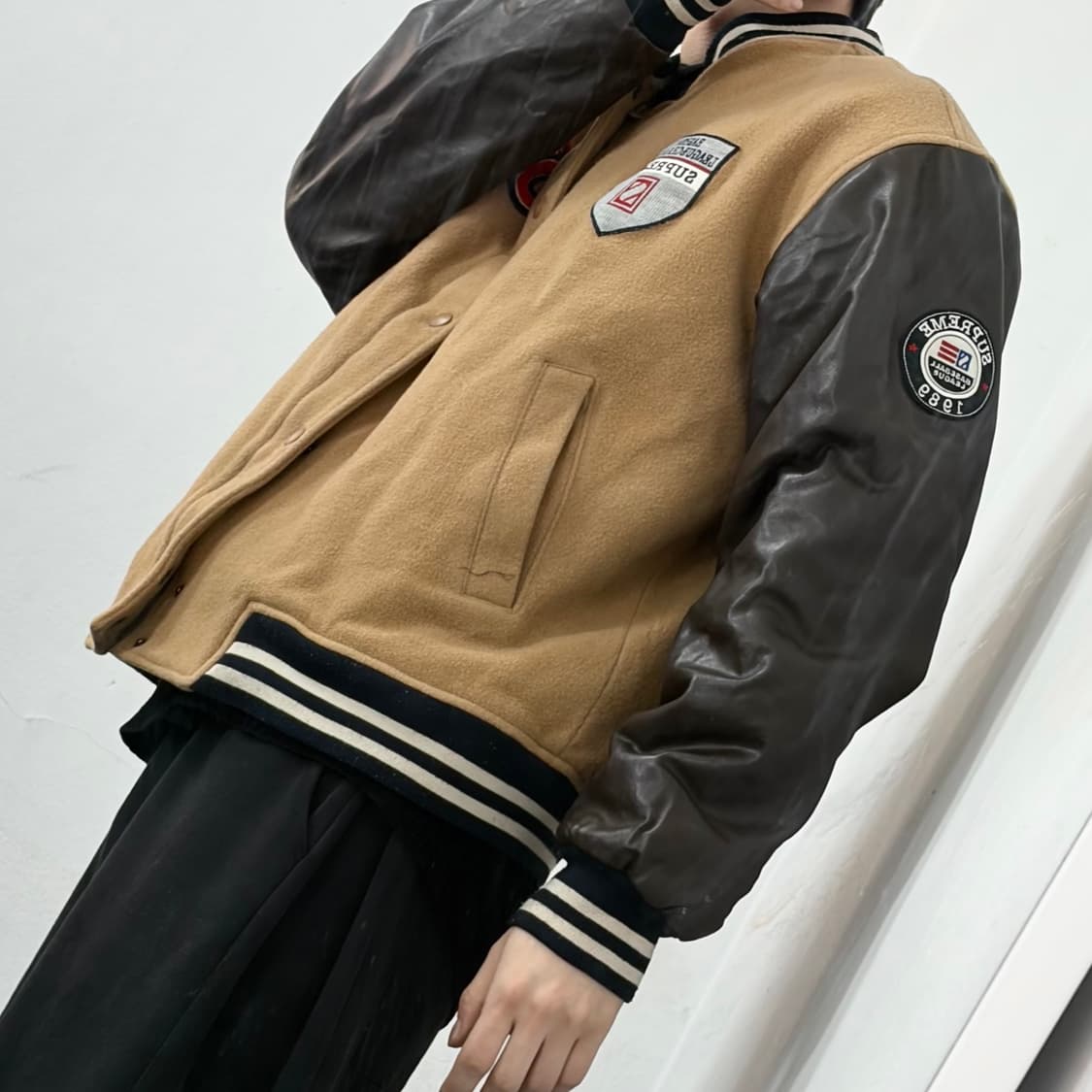 슈프림 90s 울 바시티 자켓 상품이미지4