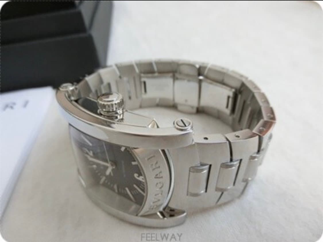 불가리 아시오마 AA44S 44mm 남성용 오토메틱 스틸 상품이미지2