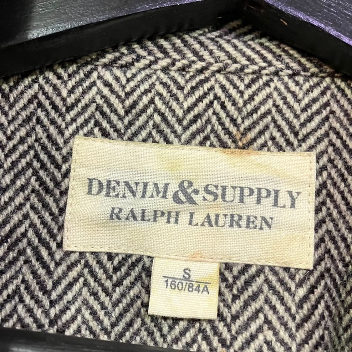 데님앤서플라이 랄프로렌 헤링본 블레이저 상품이미지5