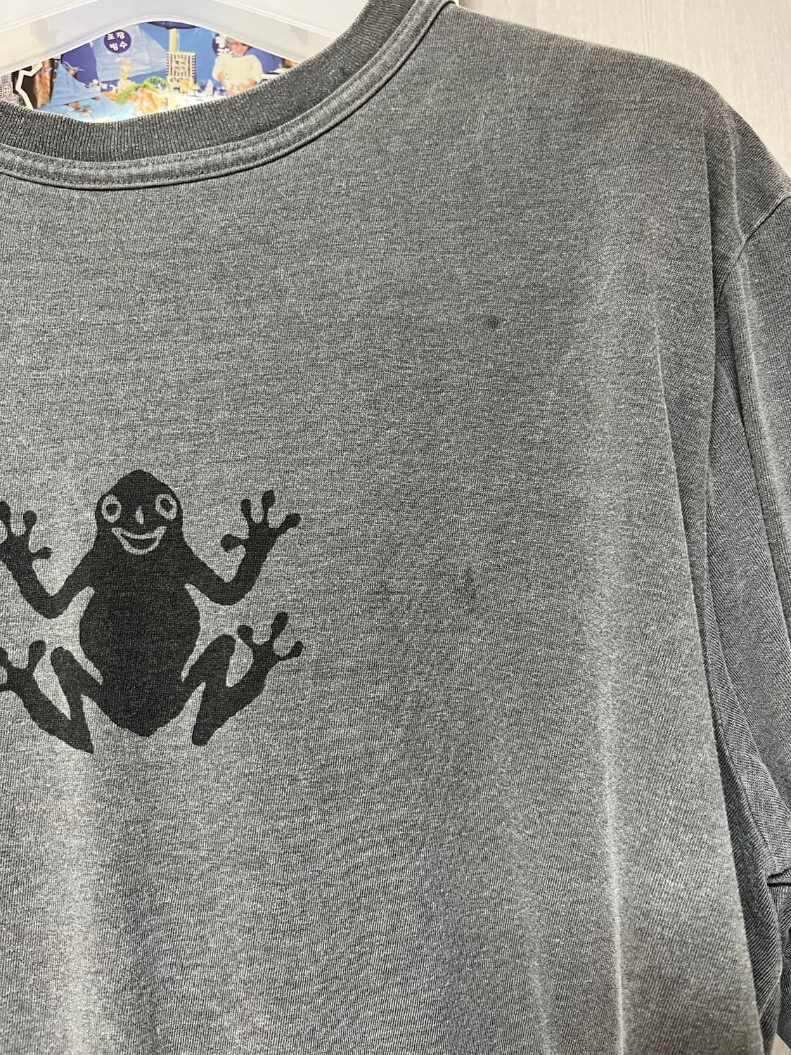 Frog Tee Dyed Charcoal 상품이미지5